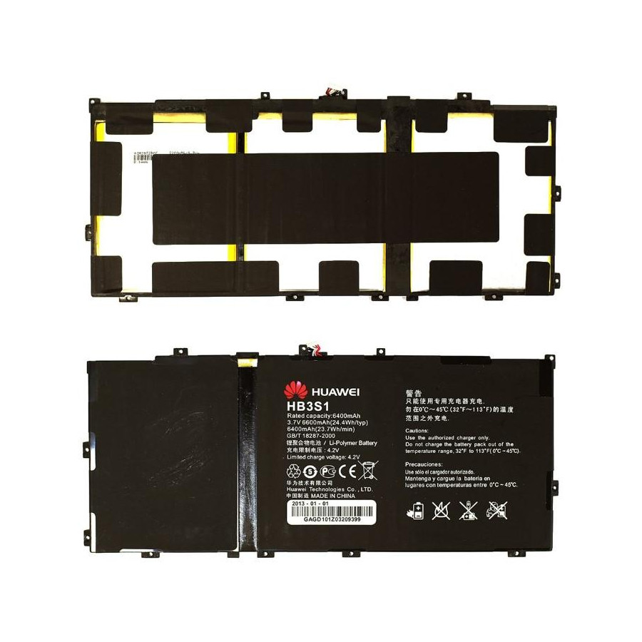 Huawei Batteria HB3S1 6400mAh Li-Ion per 10.1 MediaPad 10 FH