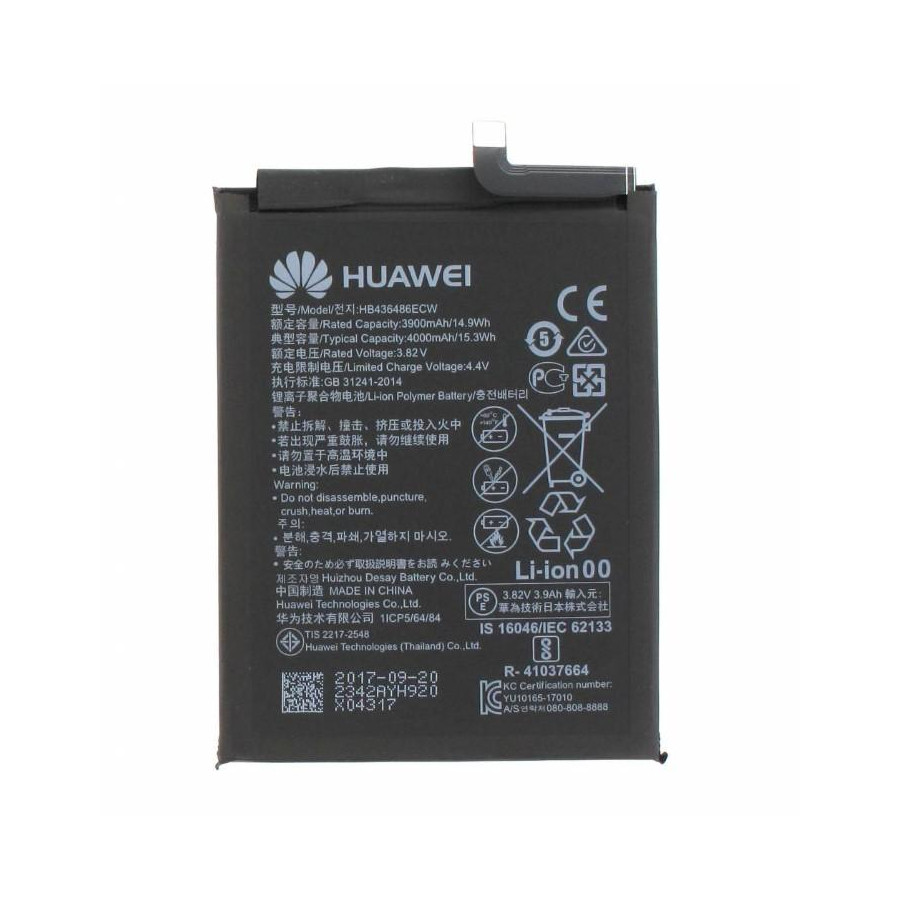 Batteria Huawei 3900mAh Li-Ion HB436486ECW Bulk Mate 10