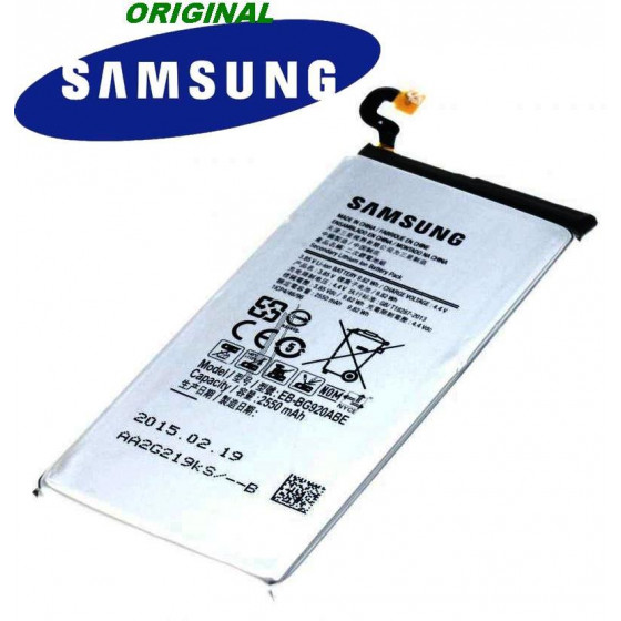 Batteria per Samsung Galaxy S6 Originale EB-BG920ABE 2550MAH