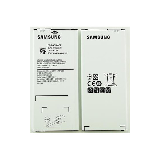 EB-BA510ABE A510 Samsung Batteria A5 2016 Originale 2900mAh