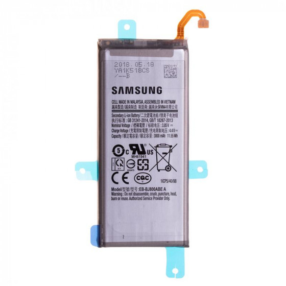 Batteria Originale Samsung J6 2018 GH82-16865A Service Pack