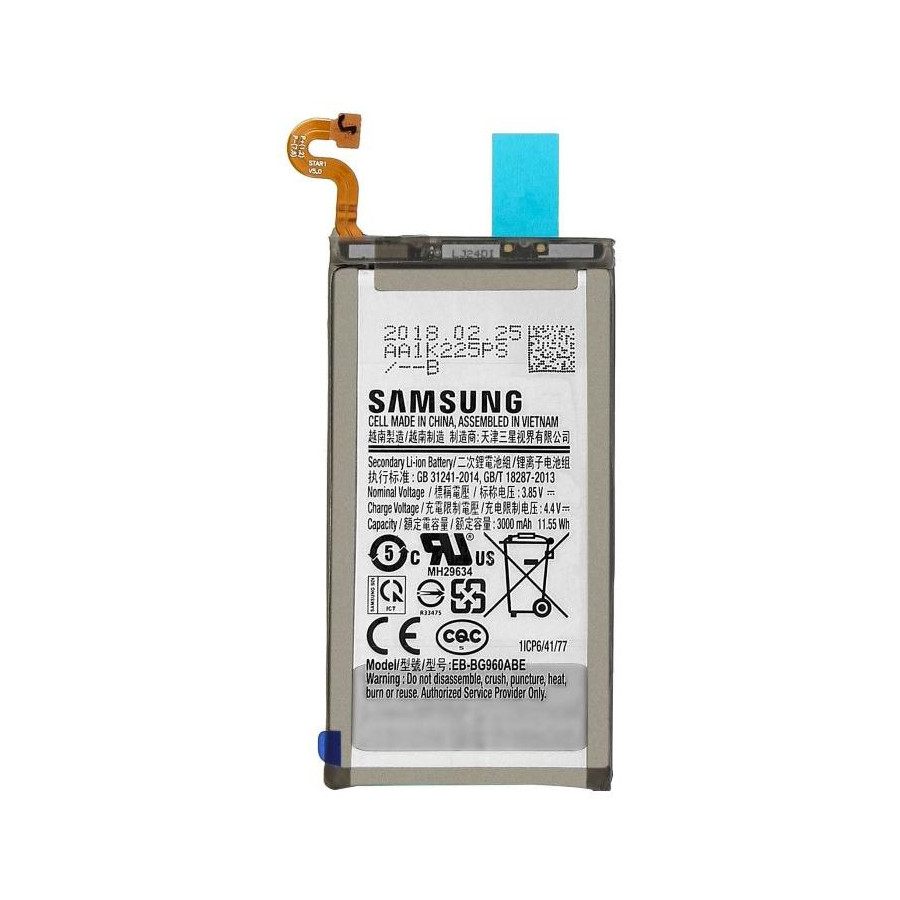 Batteria Originale EB-BG960ABE Samsung S9 G960 Bulk