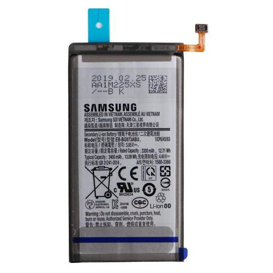 Batteria per Samsung Galaxy S10 EB-BG973ABU Service pack