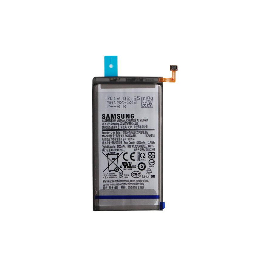 Batteria per Samsung Galaxy S10 EB-BG973ABU Service pack