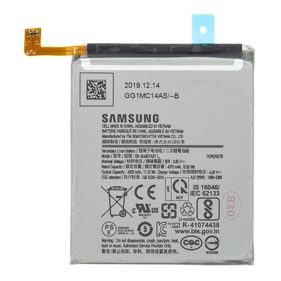 Batteria Samsung N770 Galaxy S10 Lite EB-BA907ABY Service P.