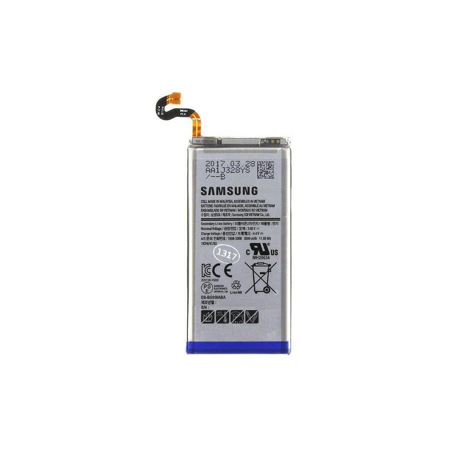 Batteria per Samsung S8 EB-BG950ABE 3000mah Bulk