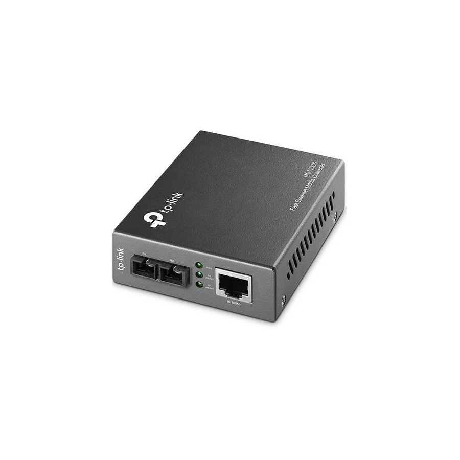 Fast eth. media converter Monomodale SC 100BASE-FX MC110CS