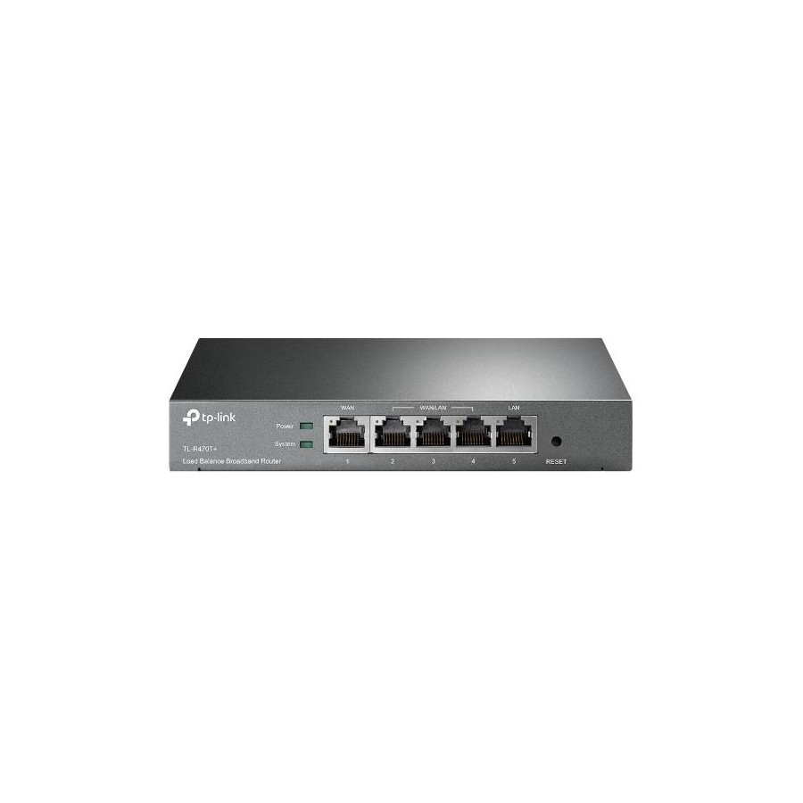 Load Balance Broadband Router fino a 4 WAN TP-Link TL-R470T+