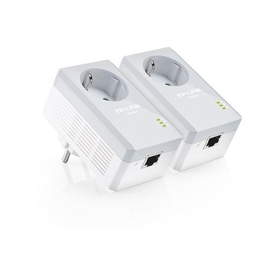 Kit 2 powerline con Shuko passante 1 port LAN TL-PA4010P KIT