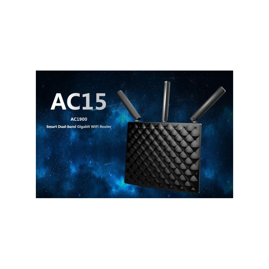 Router Wireless 1900Mbps Dual Band Gigabit USB3.0, AC15