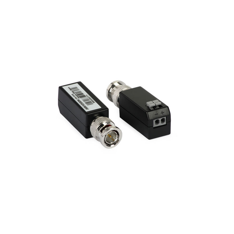 Video balun Passivi Hikvision  -  1 coppia