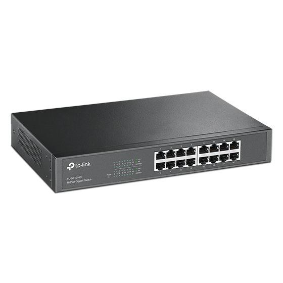 Desktop switch 16 porte Gigabit acciaio TP-Link TL-SG1016D