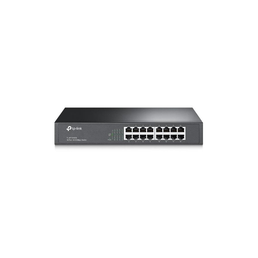 Switch desktop/rack 16 porte 10/100Mbps TP-Link TL-SF1016DS