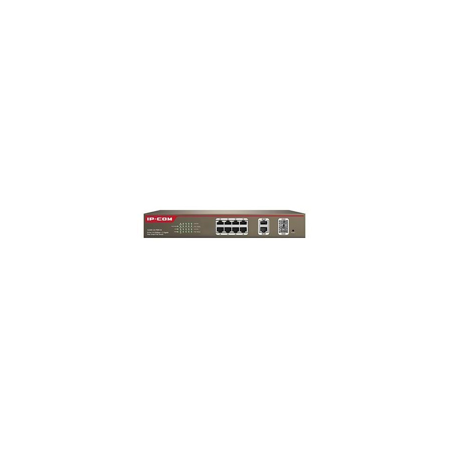 Switch managed 8 porte PoE 100M+2 porte Gigabit TP/SFP Combo