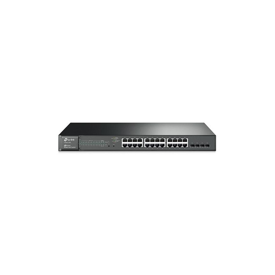 Switch managed 24 porte PoE + 4 SFP 192W TP-Link T1600G-28PS