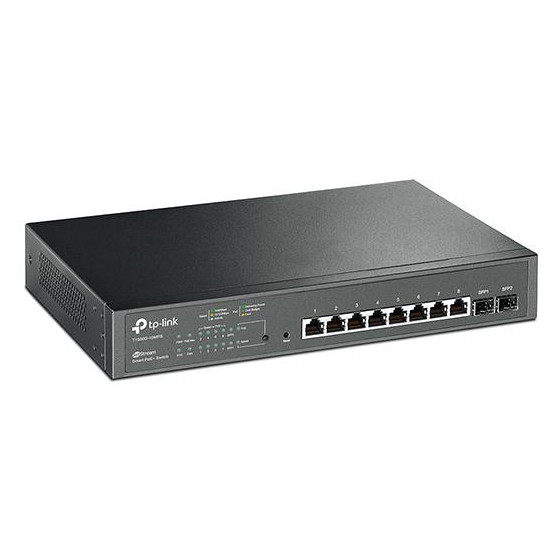 Switch managed L2 8 porte Gigabit PoE + 2 SFP - T1500G-10MBS