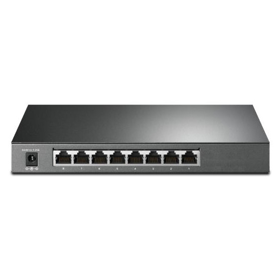 Switch 8 porte Gigabit di cui 4 PoE+ by Omada TL-SG2008P