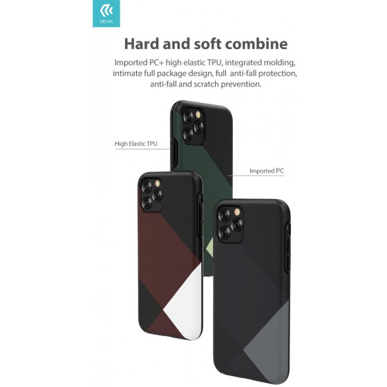 Cover Simple Style per iPhone 11 Verde