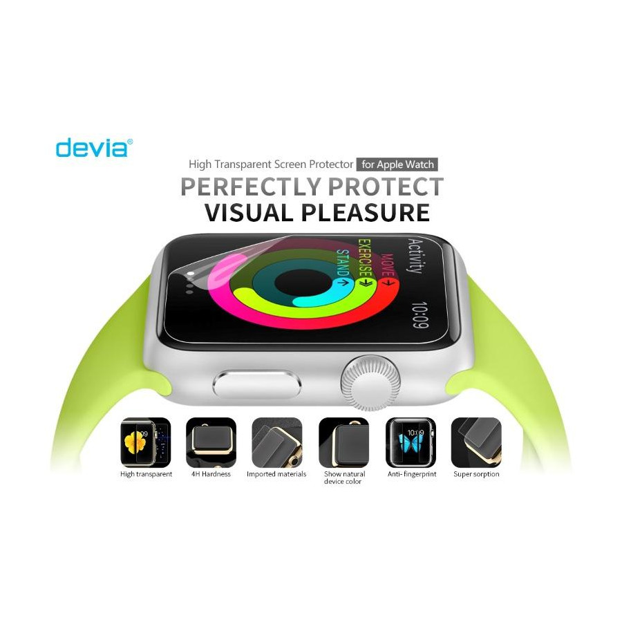 Pellicola Full Screen Trasparente per Apple Watch 38mm