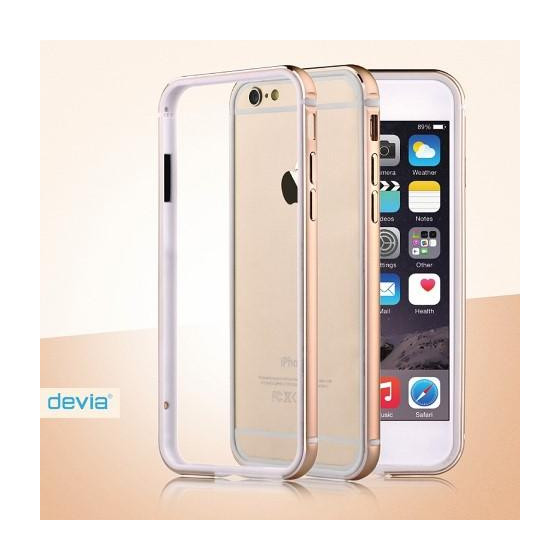 Cover Bumper Alluminio Per iPhone 6 e 6S Champagne Gold