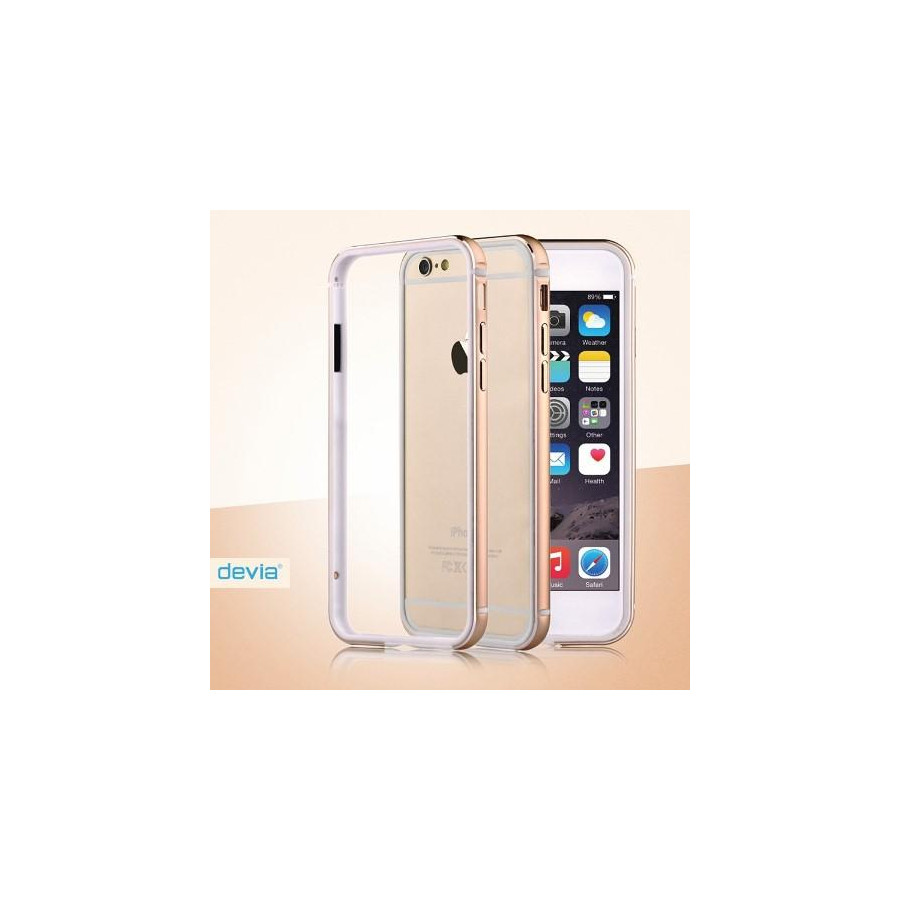Cover Bumper Alluminio Per iPhone 6 e 6S Champagne Gold