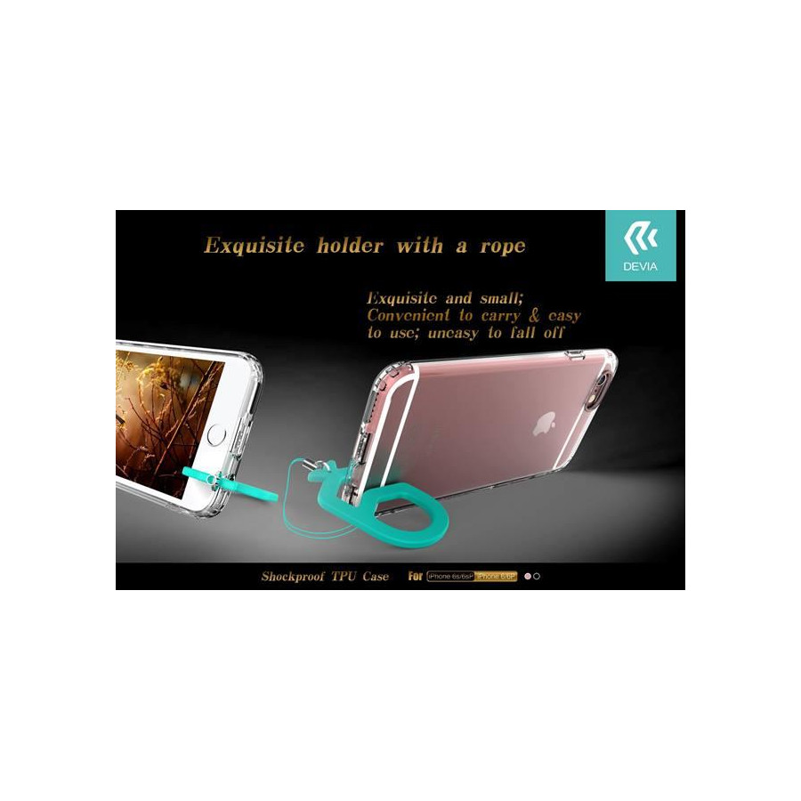 Cover in Gel TPU Slim con Supporto Per iPhone 6/6S Rosa