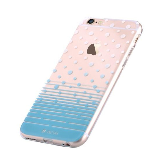 Custodia Vango soft Polka per iPhone 6S/6 Blu