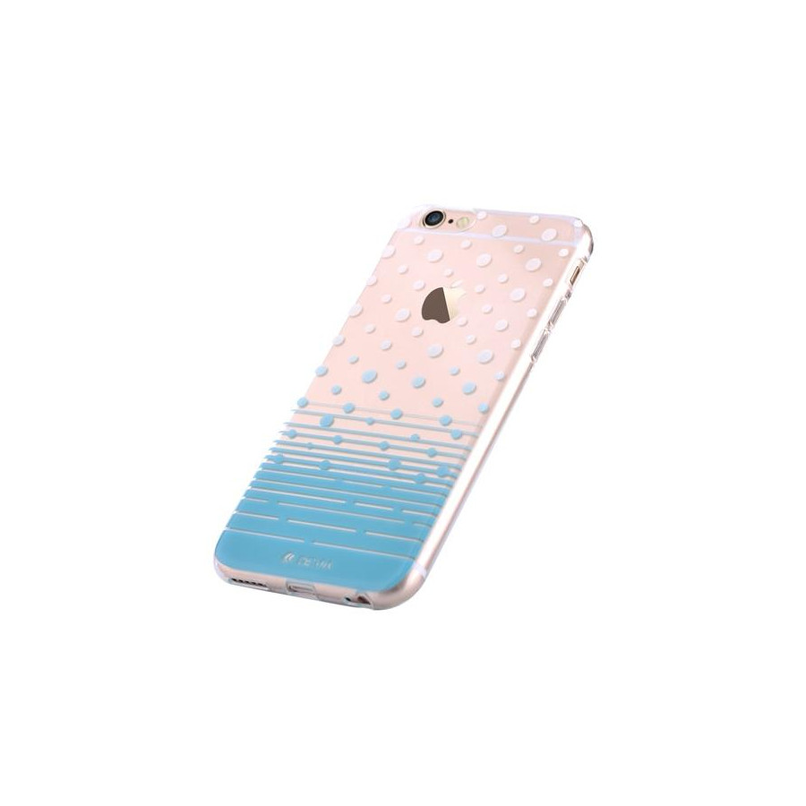 Custodia Vango soft Polka per iPhone 6S/6 Blu