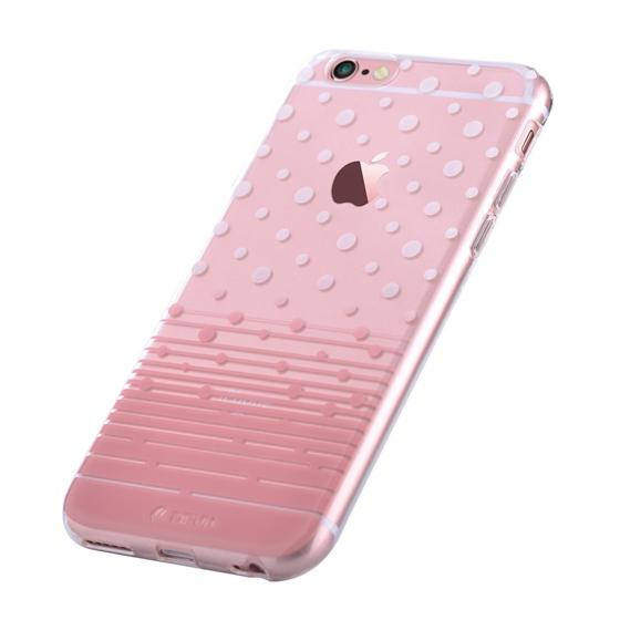 Custodia Vango soft Polka per iPhone 6S/6 Rosa