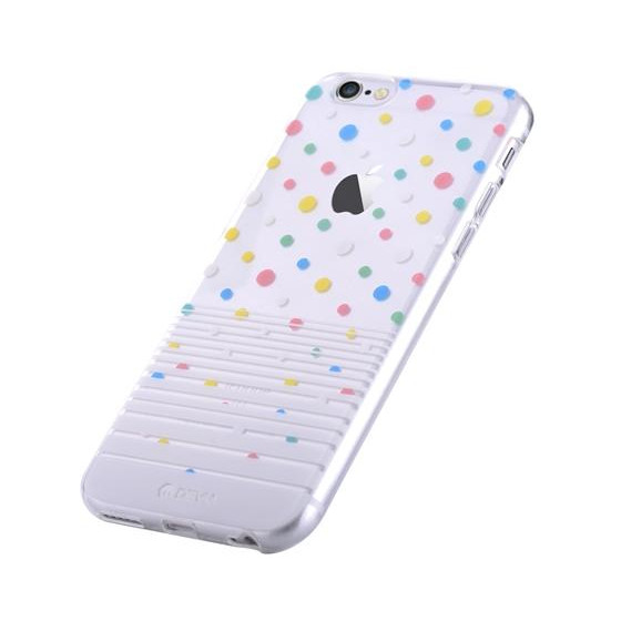 Custodia Vango soft Polka per iPhone 6S/6 Bianca