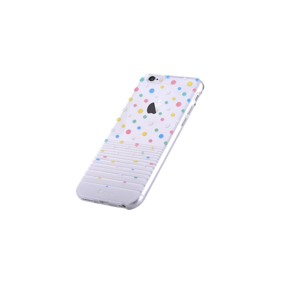 Custodia Vango soft Polka per iPhone 6S/6 Bianca