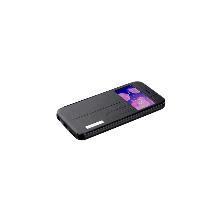 Cover for Iphone 6 Plus -Premium PU leather Black Plaid