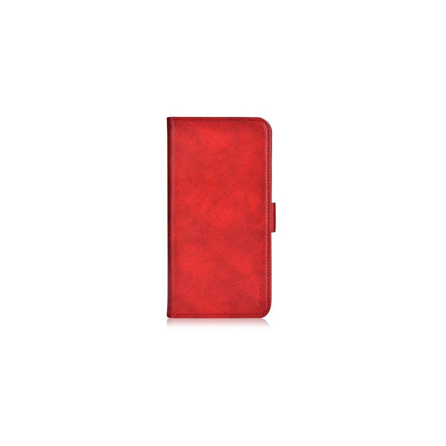 Custodia Libro Portadoc in Pelle per iPhone 6/6S PLUS Rossa