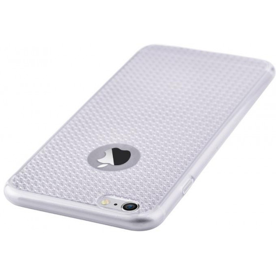 Cover Leo Diamond soft per iPhone 6S&6 Plus Crystal Black