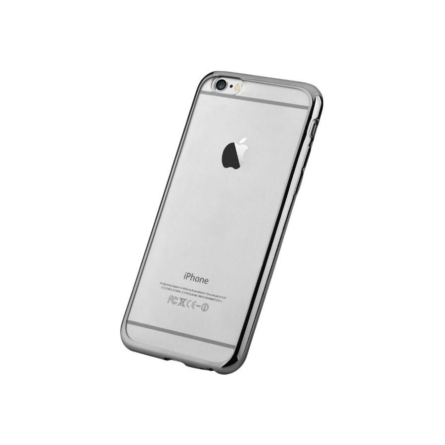 Custodia Glitter soft per iphone 6S/6 Plus Silver