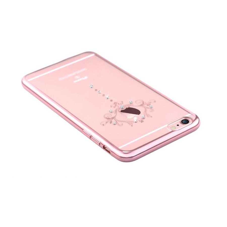 Cover Crystal Iris Swarovsky iPhone 6S/6 Plus Rosa
