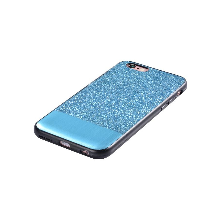 Cover Racy Glitterate per iPhone 6/6S Plus Azzurra