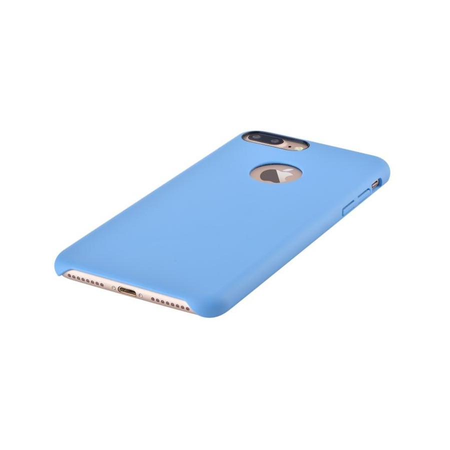 Cover C.E.O. Microfibra Per iPhone 7 Con Vista Logo Blu