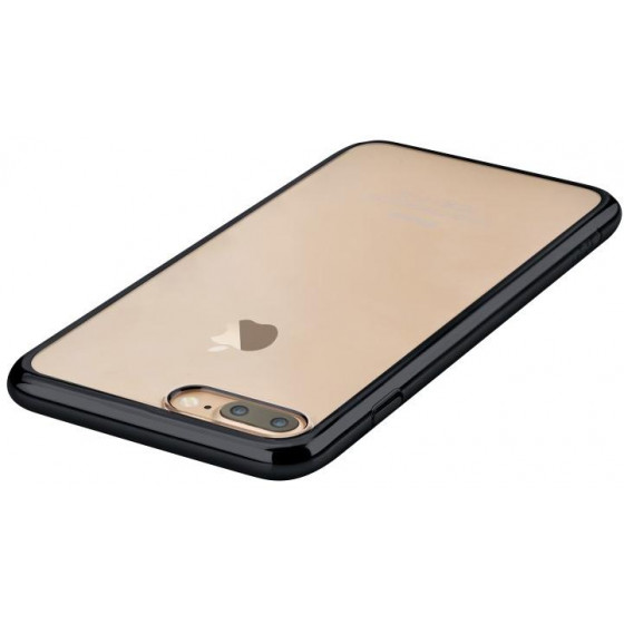 Cover Glimmer con Retro Flessibile per iPhone 7 & 8 Nera