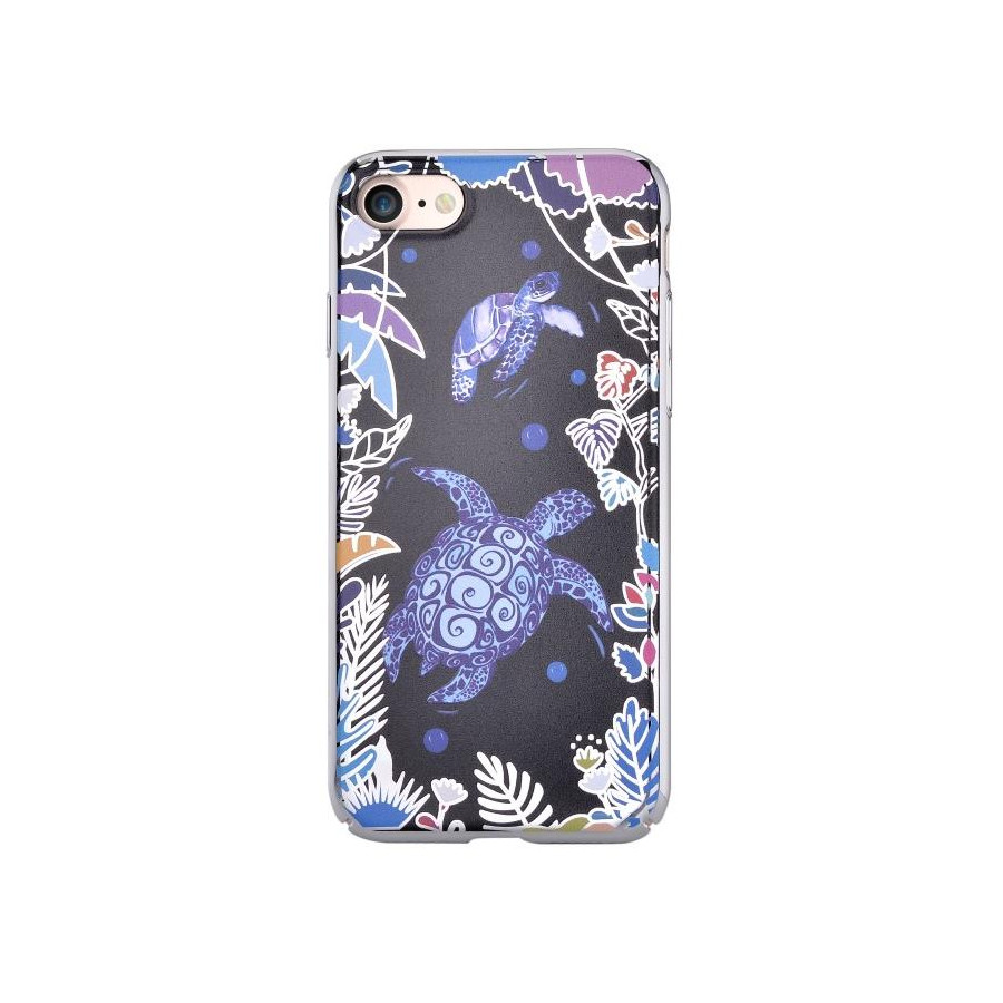 Cover Luxy Tartaruga Con Disegno in Rilievo per iPhone 7 & 8