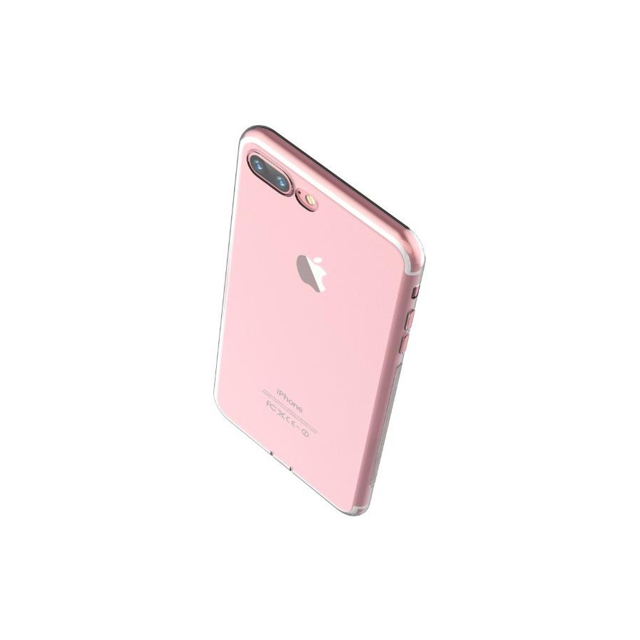 Cover in TPU Morbido e Flessibile iPhone 7 Plus Rose Gold