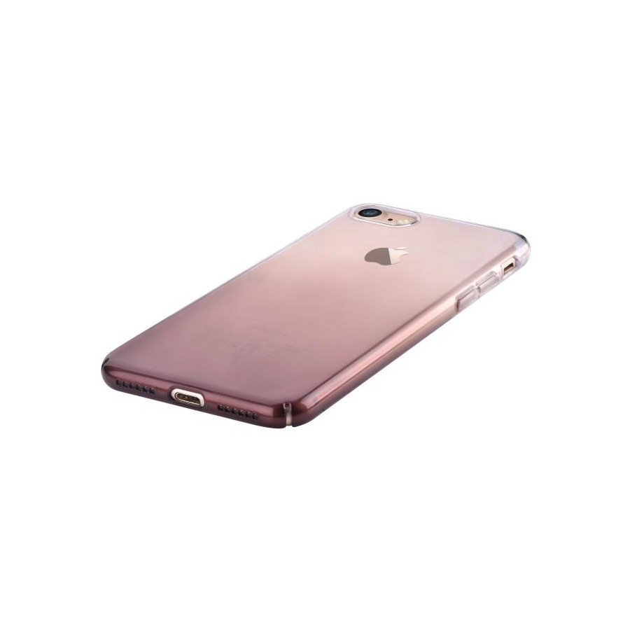 Cover Morbida 0.6 mm Fruit per iPhone 7 Plus Chocolate