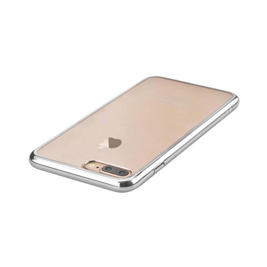 Cover Glimmer Retro Flessibile per iPhone 7 Plus Silver