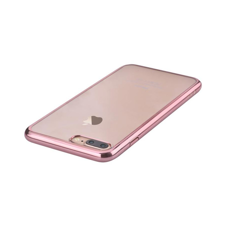 Cover Glimmer Retro Flessibile per iPhone 7 Plus Rose Gold