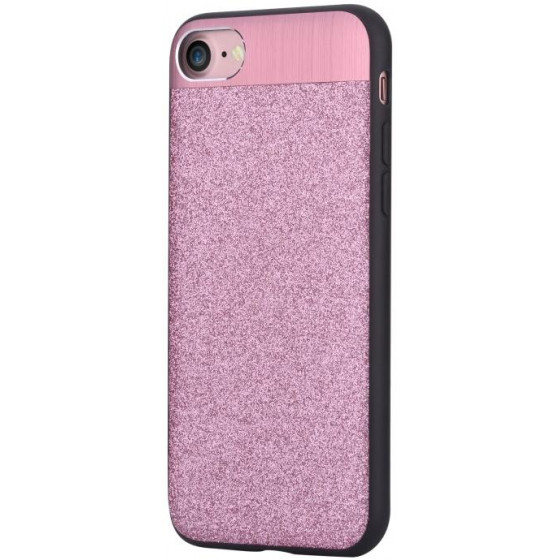 Cover Racy Glitterate per iPhone 7 Plus Rose Gold