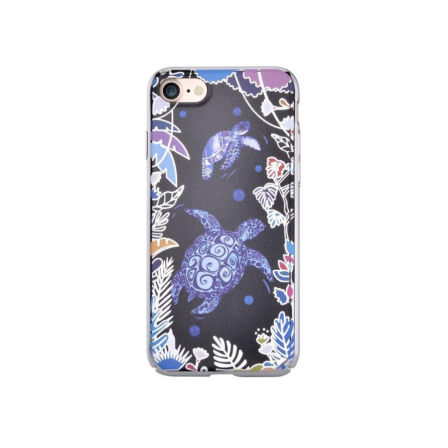 Cover Luxy Tartaruga Con Disegno Rilievo per iPhone 7 Plus