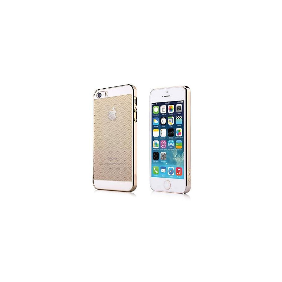 Cover in Policarbonato per iPhone SE - 5S - 5 Colore Oro