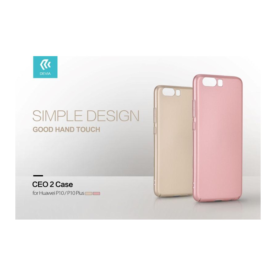 Cover CEO Microfibra Per Huawei P10 Rose Gold