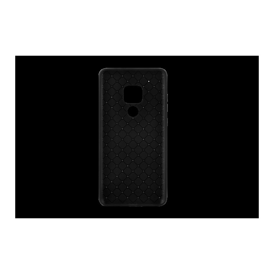 Custodia protettiva Woven Pattern per Huawei Mate 20 Nera