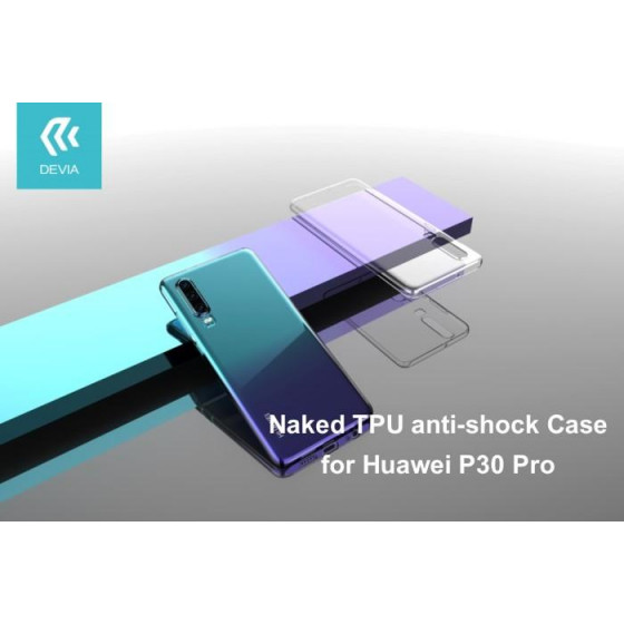 Cover in TPU Alta protezione per Huawei P30 Pro Trasparente